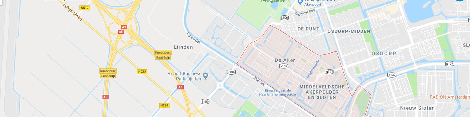 kaart Amsterdam